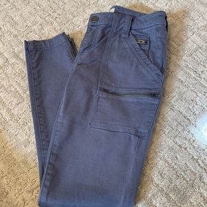 Joie Womens skinny cargo pant